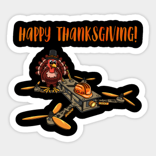 Drone #4 Thanksgiving Edition Sticker